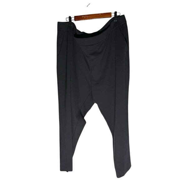 Michael Kors Women’s Black Pull On Pants, Elastic Waist, Side Straight Sz 3X - Picture 3 of 10